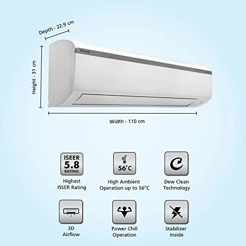 daikin 1.5 t split ac