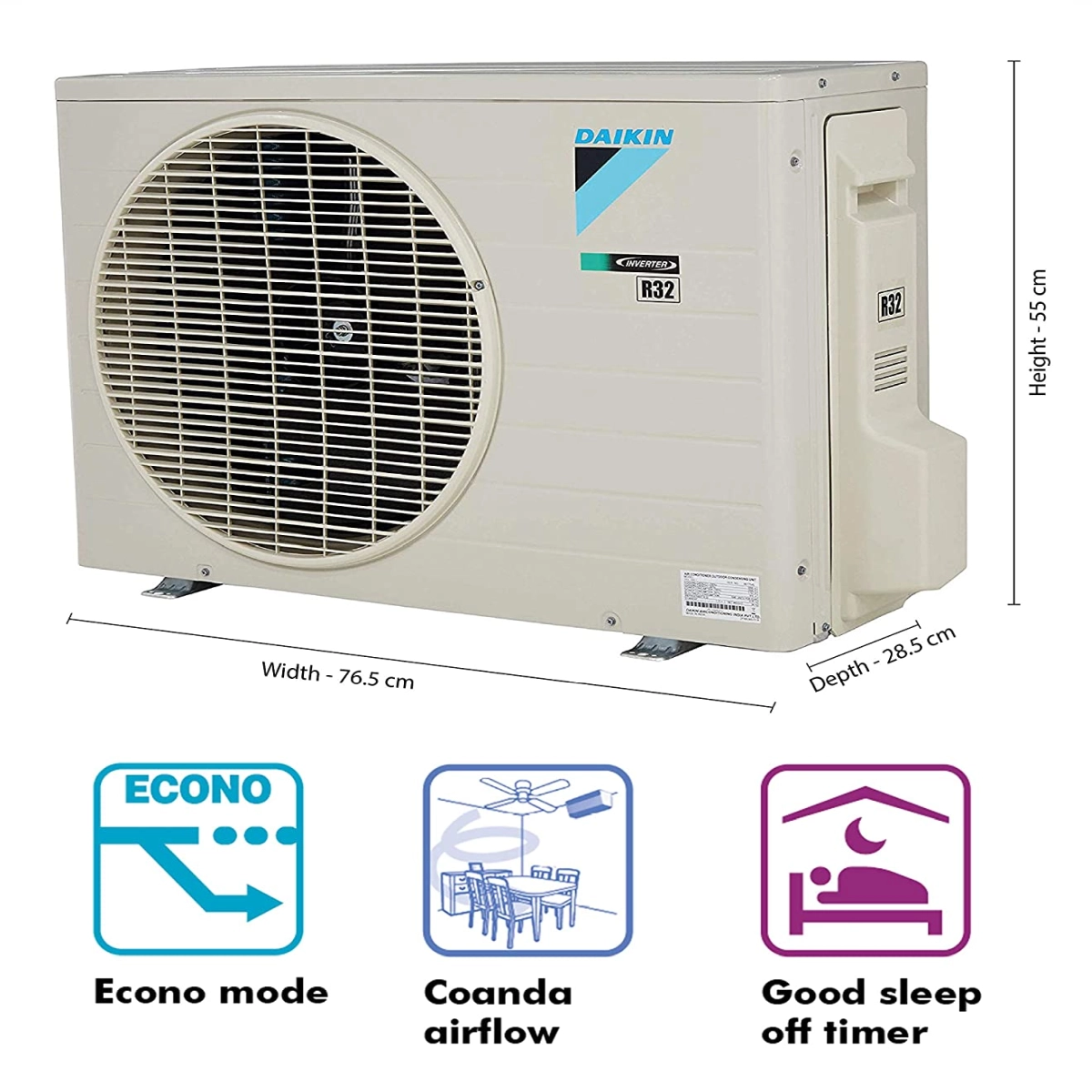 daikin ac one ton