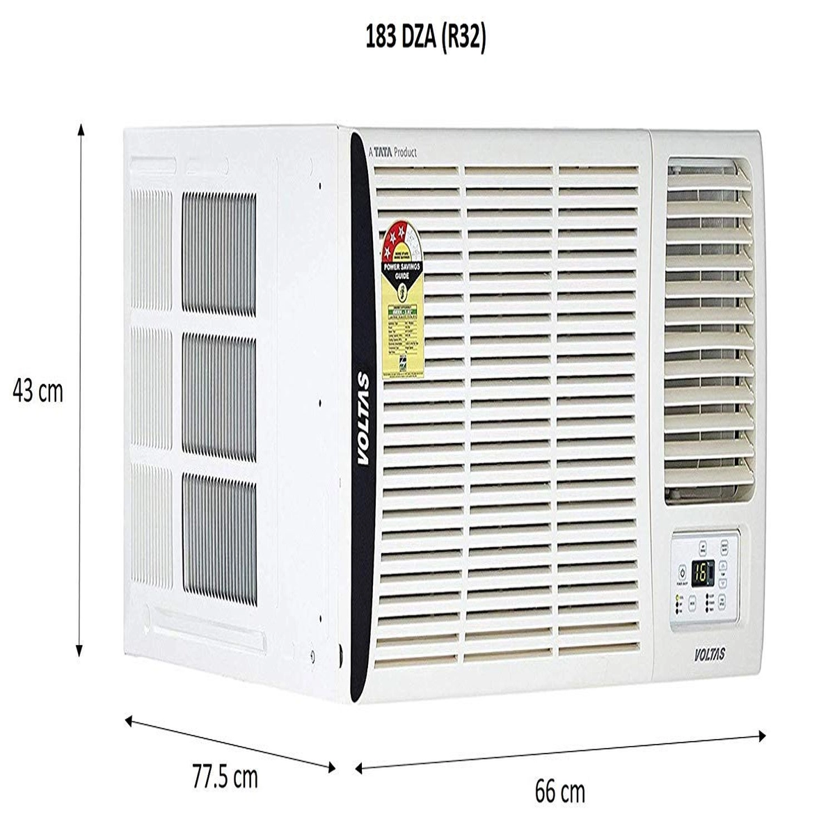 voltas window ac 1.5 ton 3 star 183 dza