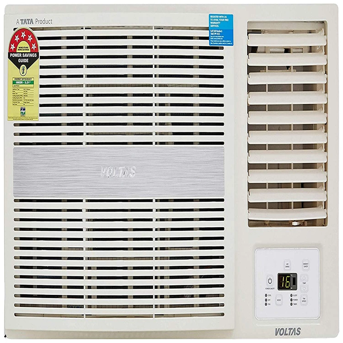 voltas 1.5 ton 5 star window ac 185 lzh