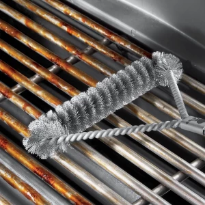 Best Buy: Weber 12 in. 3 Sided Grill Brush Black 6494