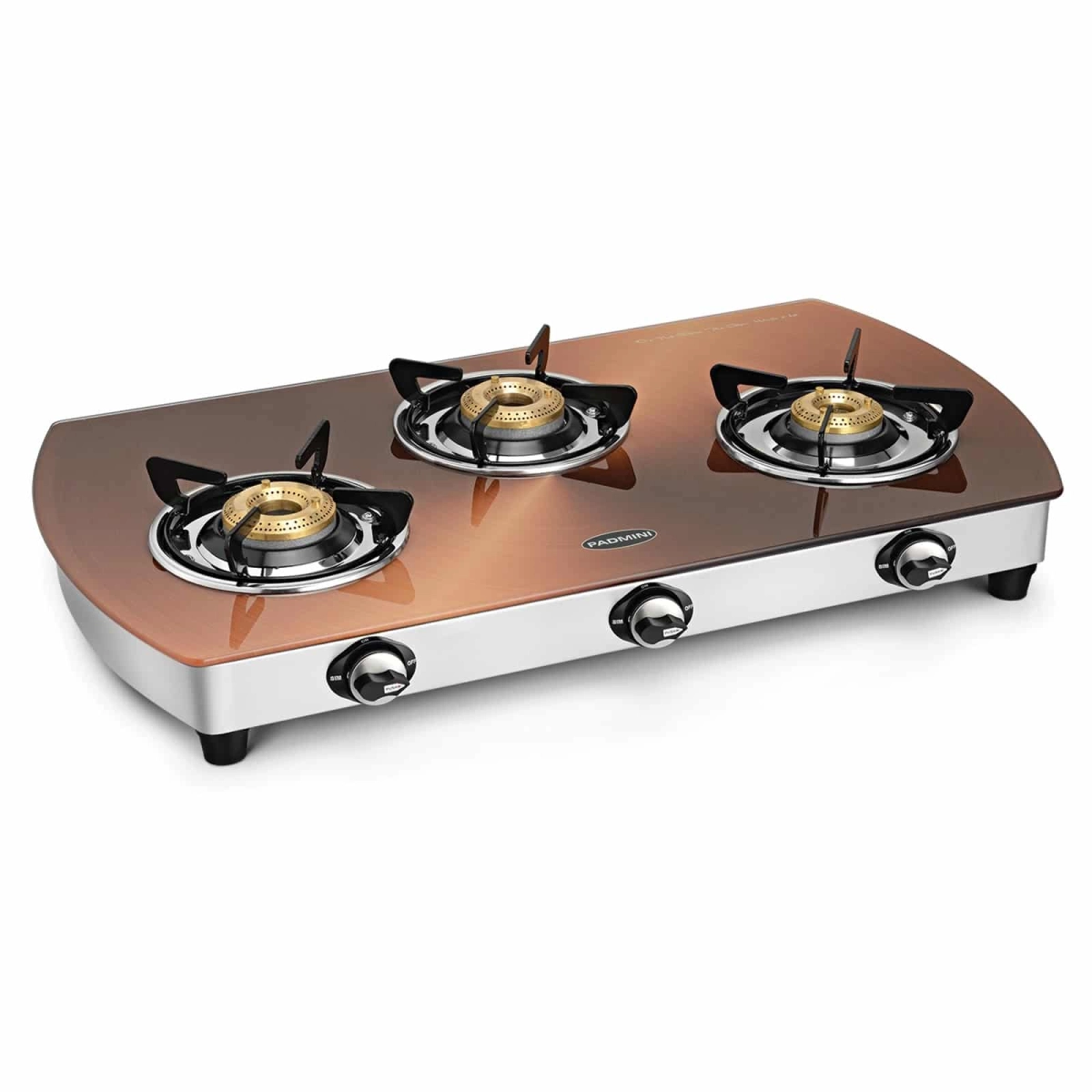 padmini 3 burner gas stove