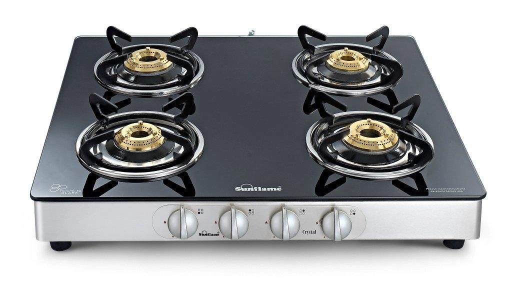 Sunflame crown ss on sale 4 burner