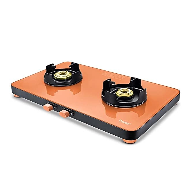 Prestige two outlet burner gas stove