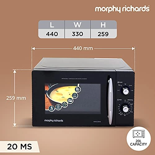 Morphy richards outlet microwave cream