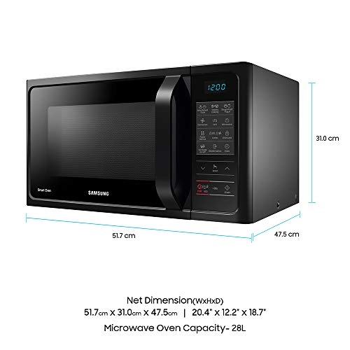 samsung mc28h5013ak tl 28 l convection microwave oven