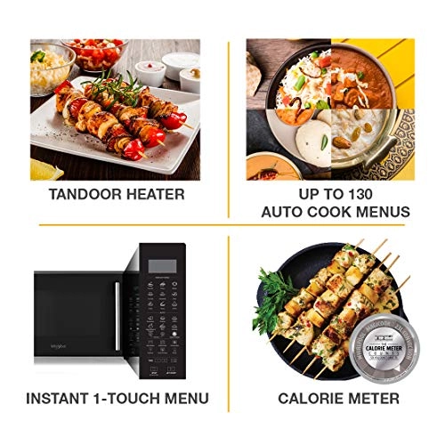 Buy Whirlpool 24 L Convection Microwave Oven (MAGICOOK PRO 26CE BLACK,  WHL7JBlack) For Best Price from Nearest Store