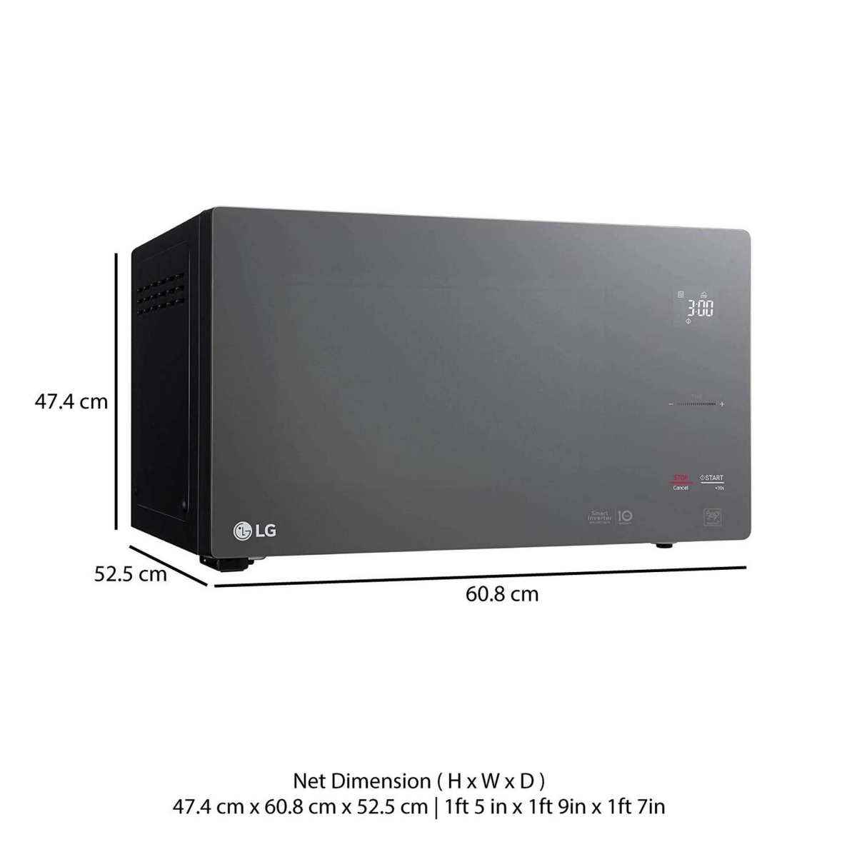 Lg microwave deals solo 42l black