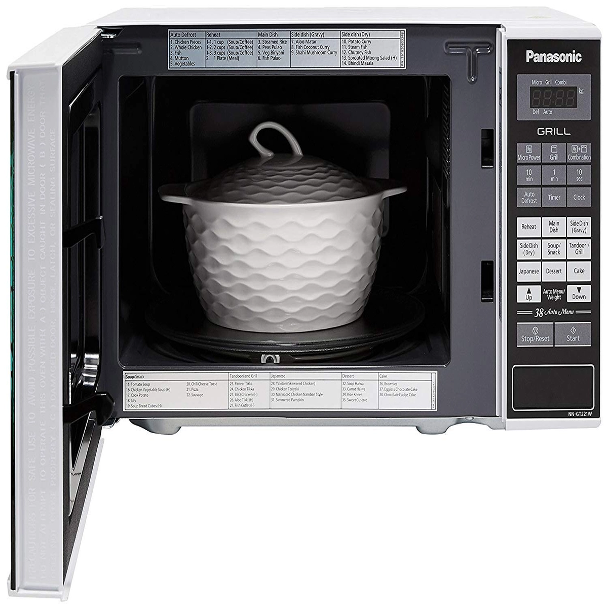 panasonic 20 l grill microwave oven