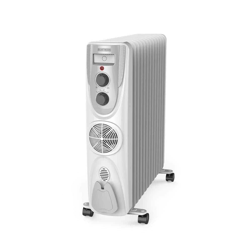 Buy Black Decker 9 Litre Oil Filled Radiator Room Heater 2500