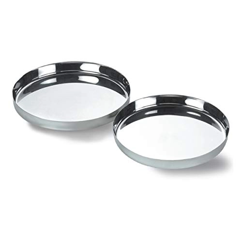 Steel clearance thali plates