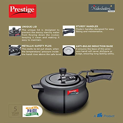 Prestige cooker 5 online litre handi