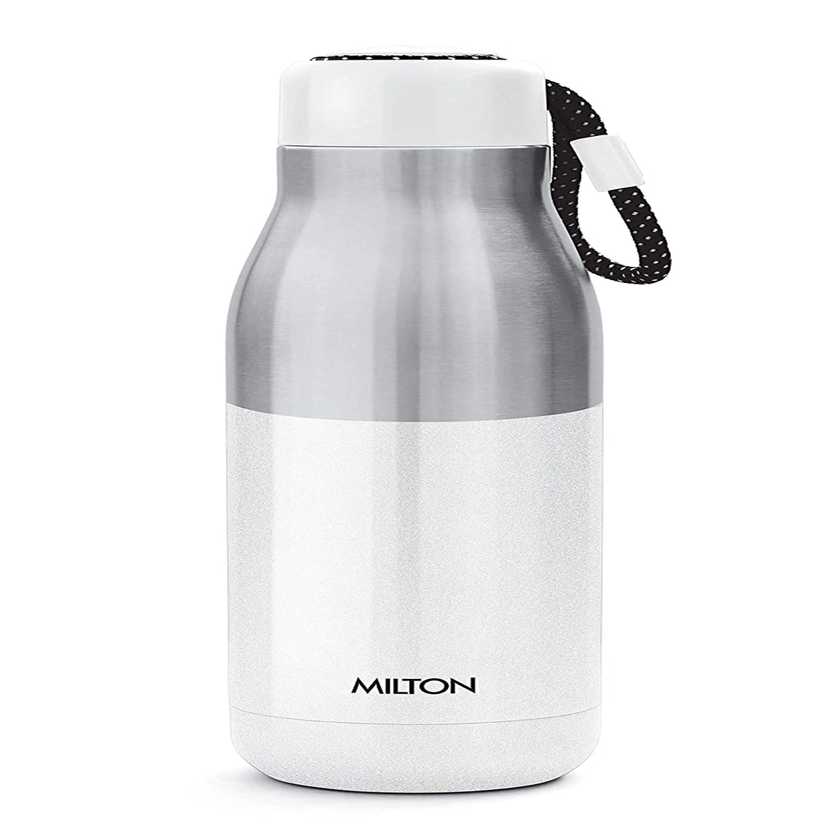 Milton Eminent 400 Thermosteel Water Bottle, 369 ml, Black