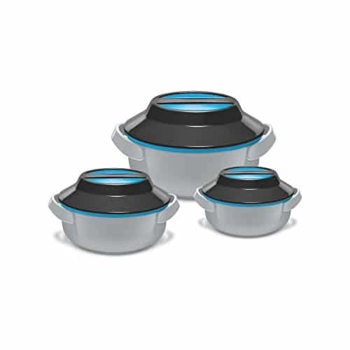 Milton Exotique Round Casserole 3 Container Food Storage Set & Reviews