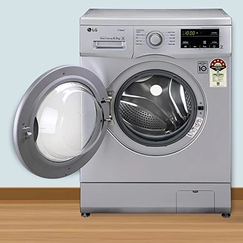 7KG 6 Motion DD Front Load Washing Machine in Silver