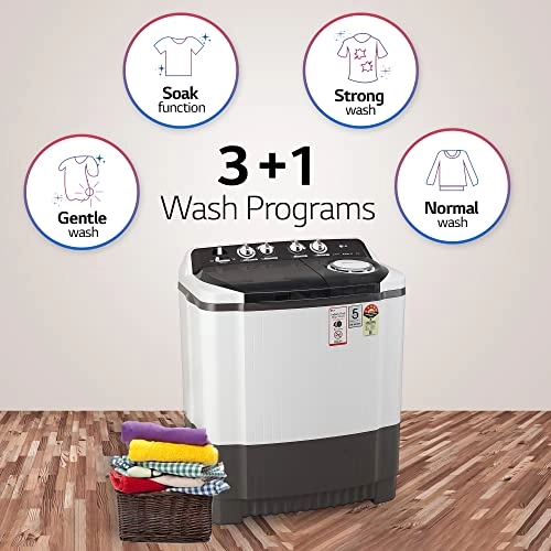 lg semi automatic washing