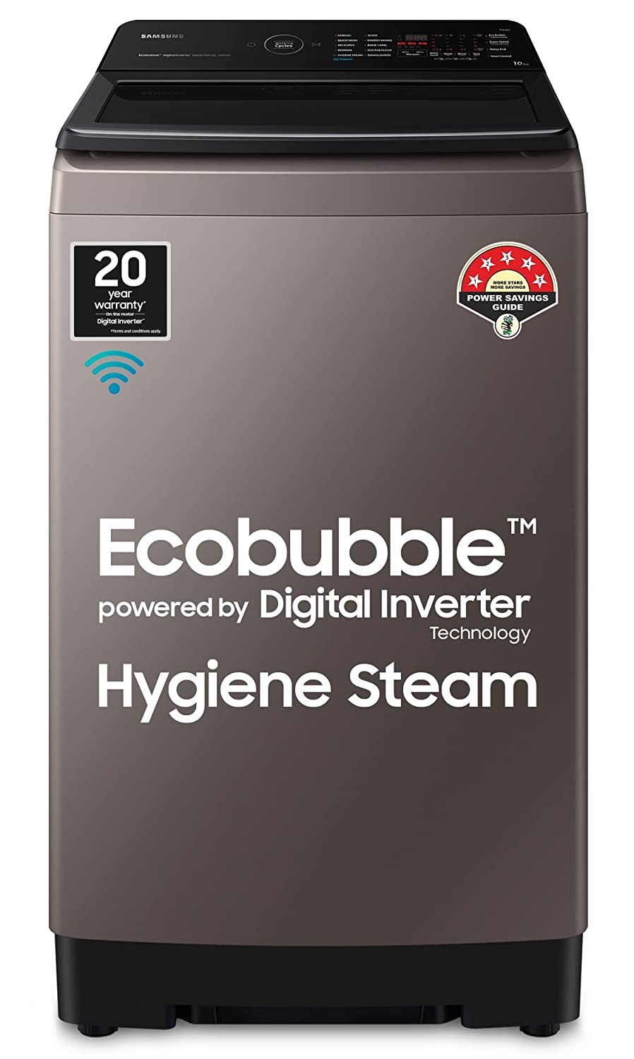 Samsung 10 Kg 5 star Ecobubble Wi Fi Inverter Fully Automatic