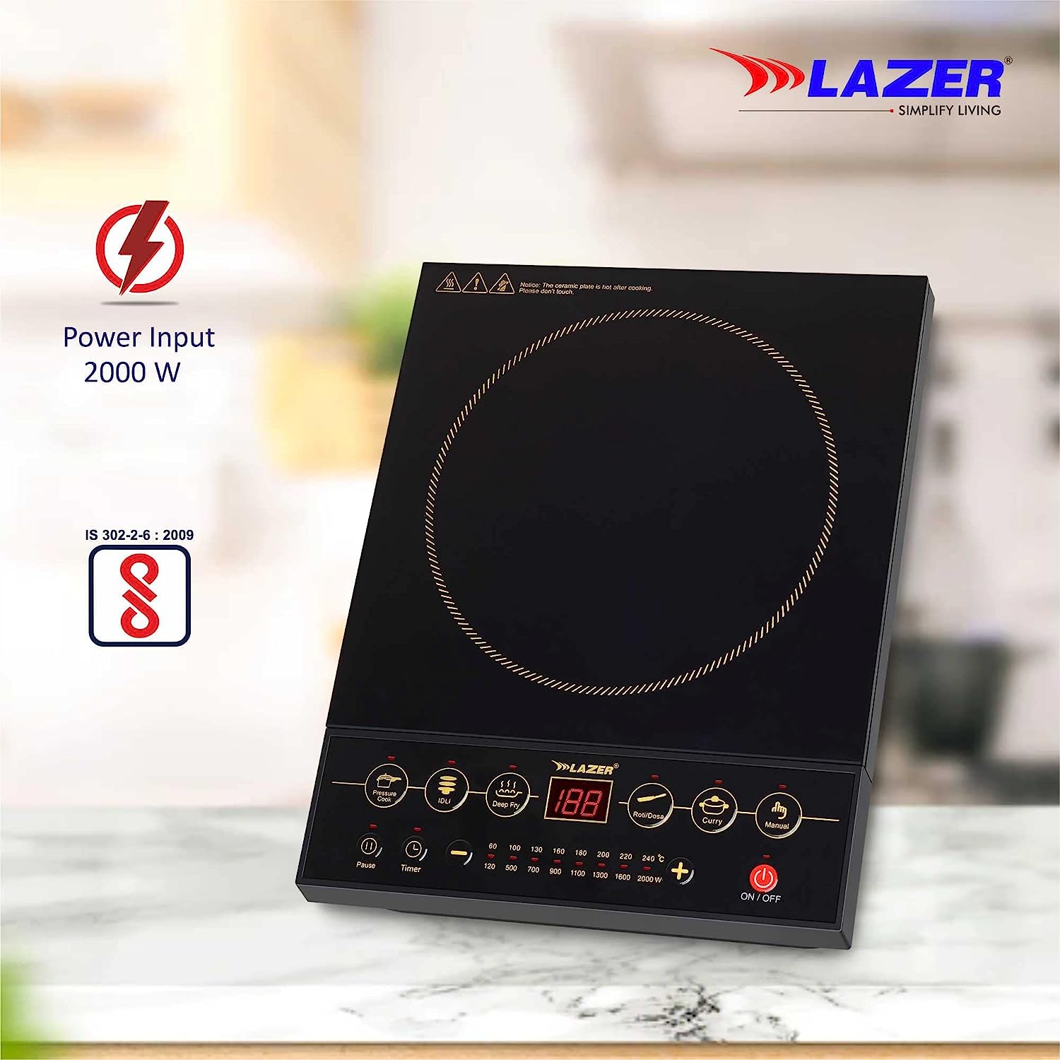 lazer induction cooker price