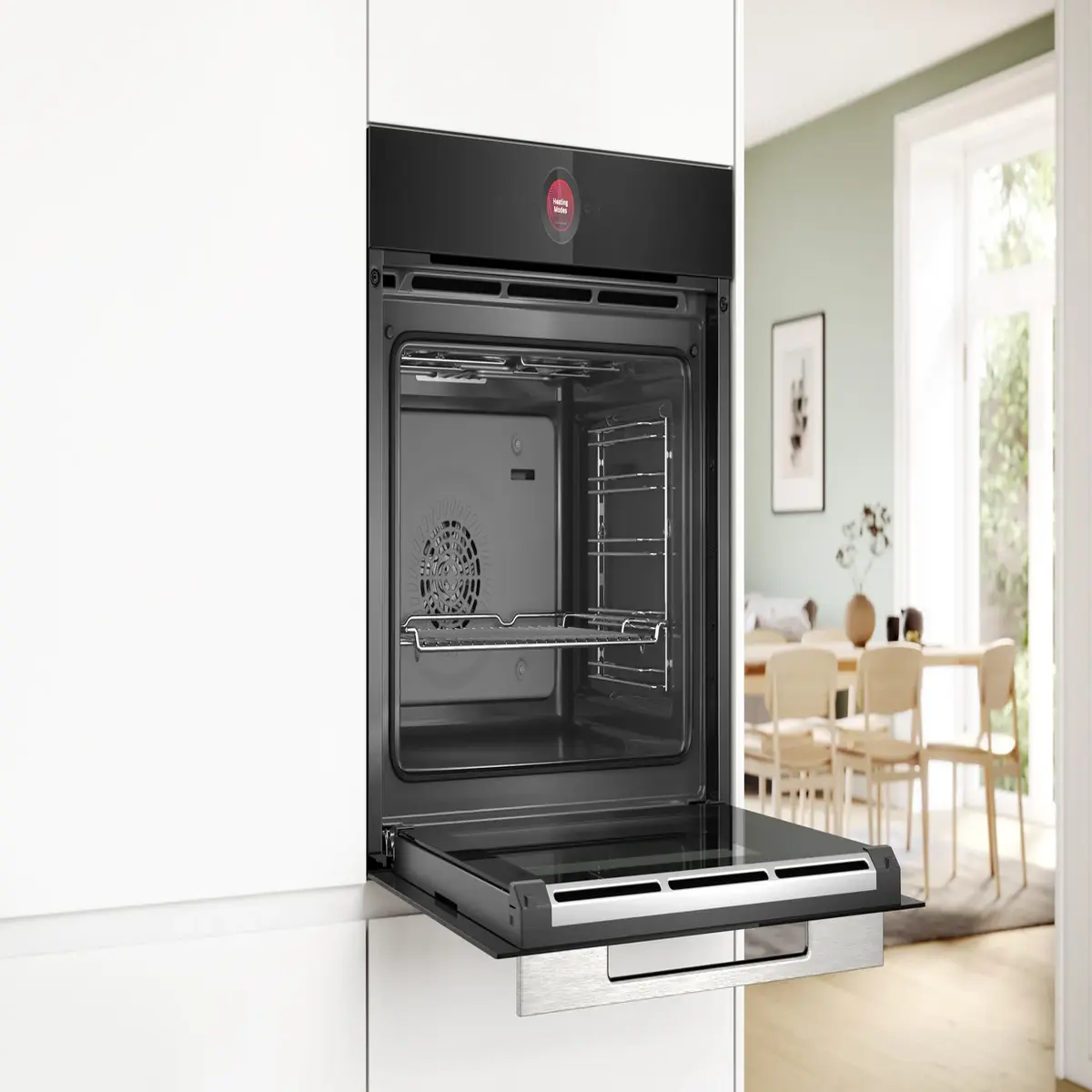 Bosch built in oven HBG7341B1 71 ltr Black