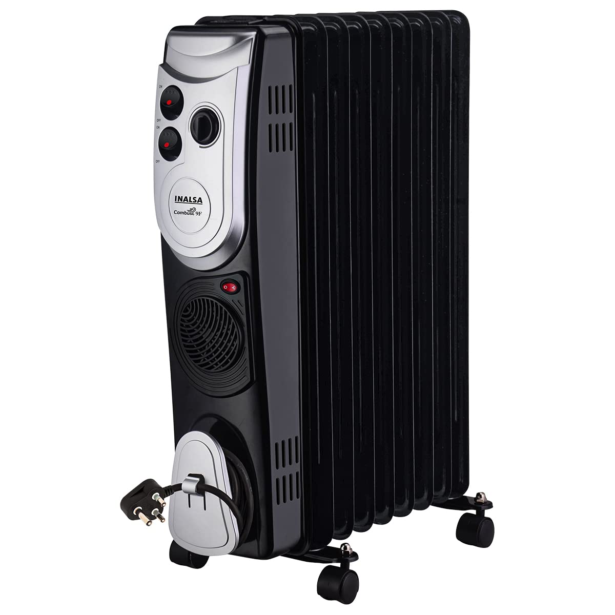 INALSA OFR Room Heater|Combust 9F|3 Heat Selection I 9Fins With Turbo ...