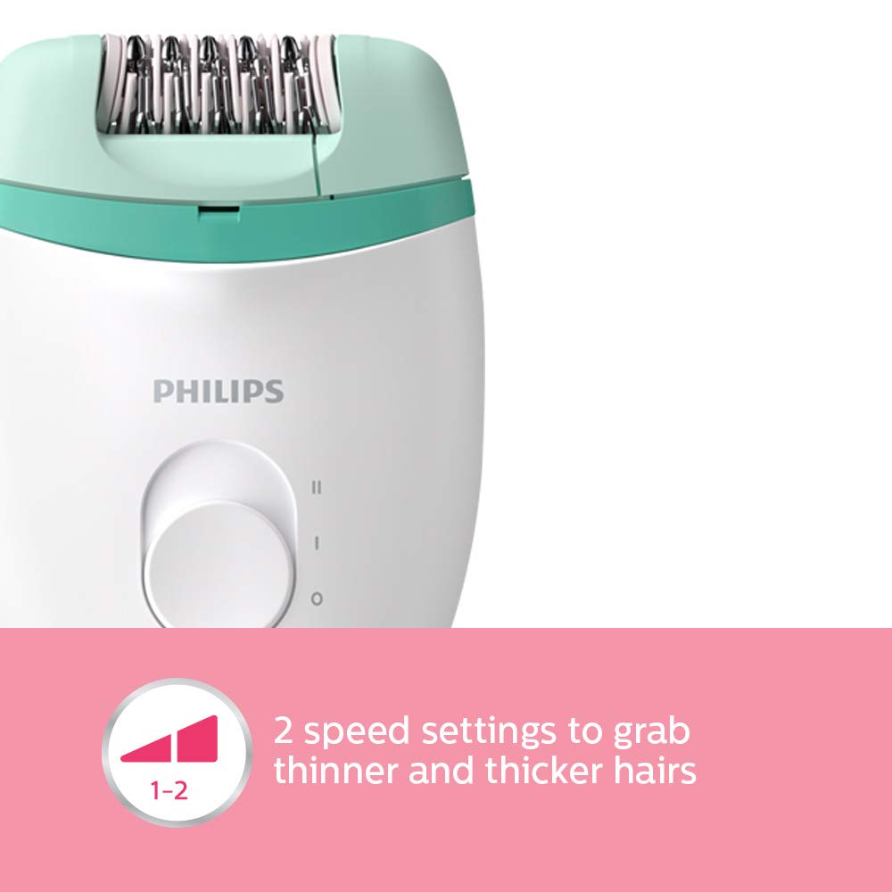 Philips BRE245/00 Corded Compact Epilator (2 in 1 - shaver and epilator ...
