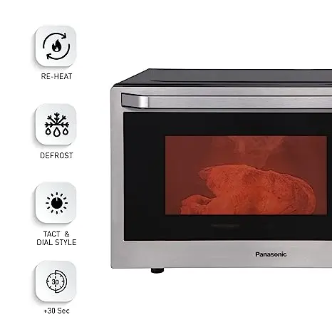 Convenient Panasonic 2023 Built-in Microwave Oven Mini BBQ Smart Oven  Multi-function Turntable GT30 Genuine 220V - AliExpress