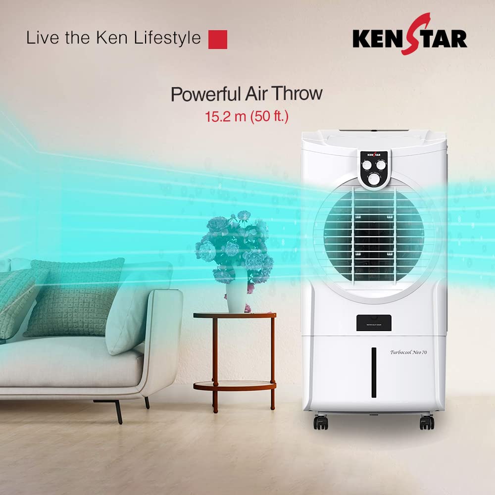 Kenstar Turbocool Neo Hc 70 litres Desert Cooler, Black