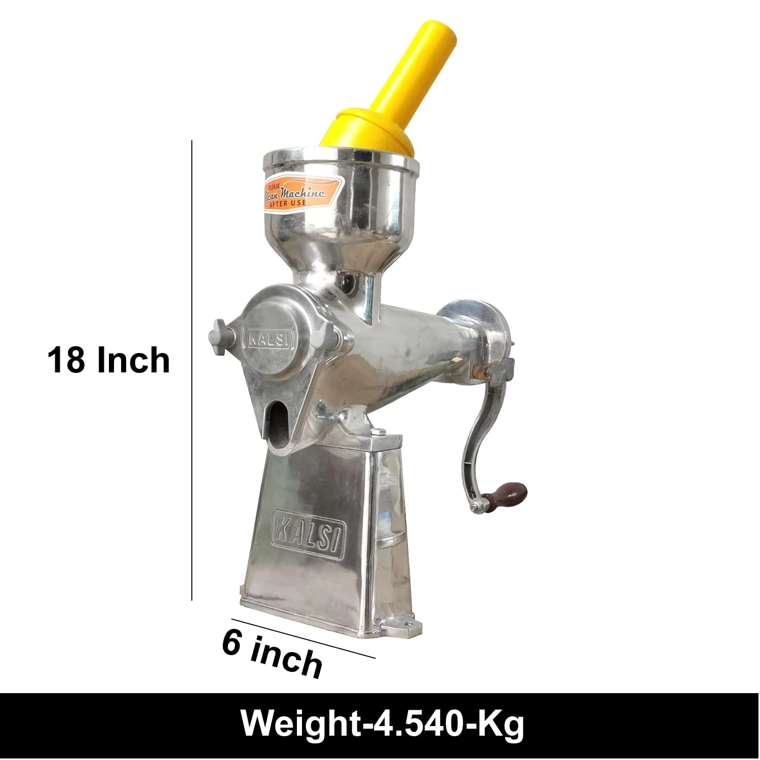 Kalsi Hand Juicer Machine No 6 Silver