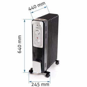 Buy Russell Hobbs OFR ROR 15F 2900 Watts Oil Filled Radiator Electric Room  Heater For Best Price from Nearest Store