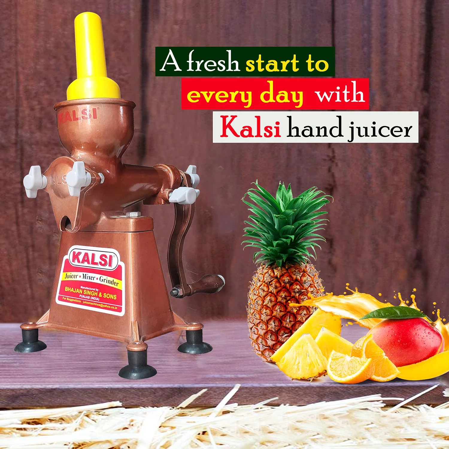 Heavy Duty Hand Juicer Machine No.3