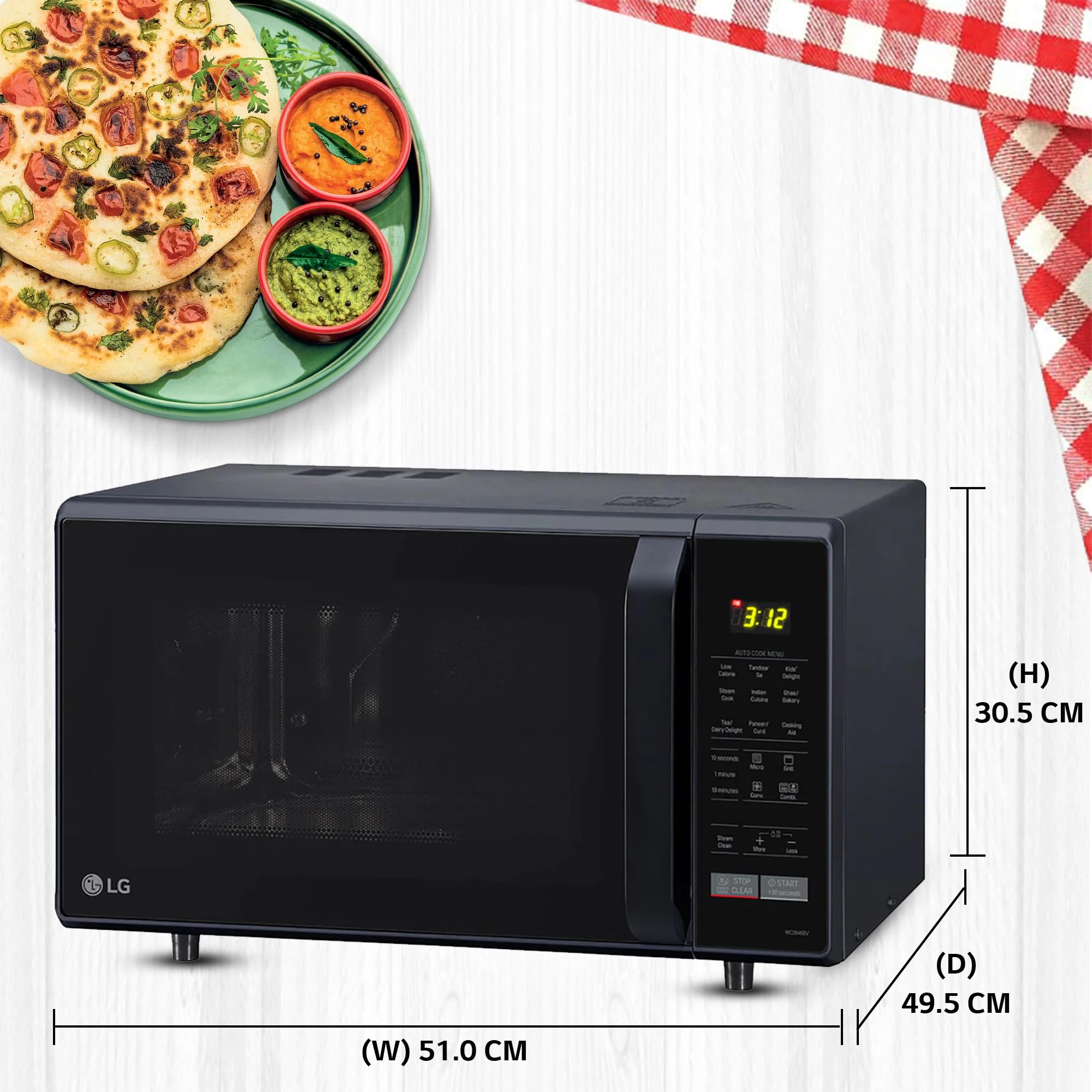 Lg 28l store microwave oven