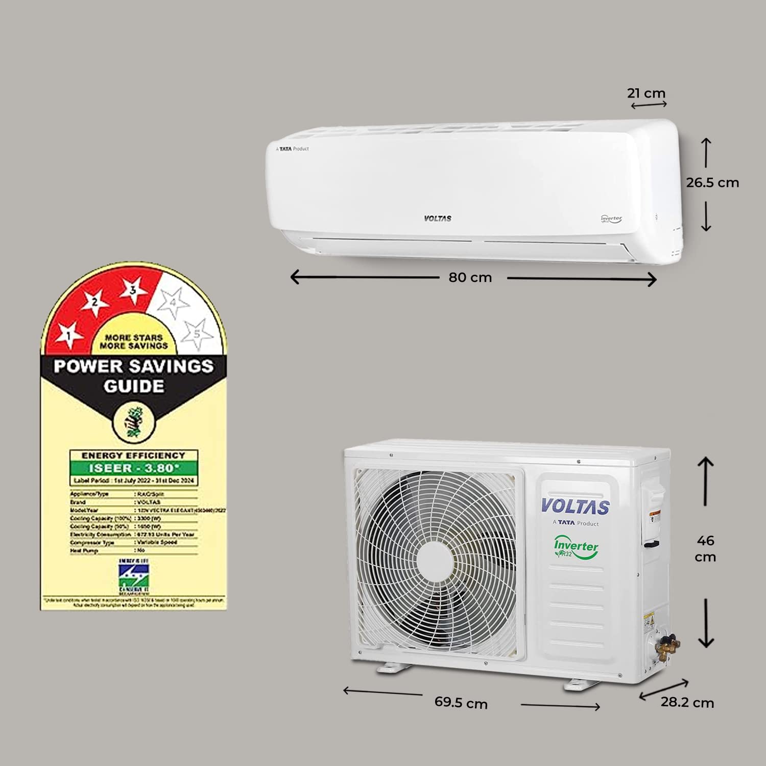 voltas 80 ton ac