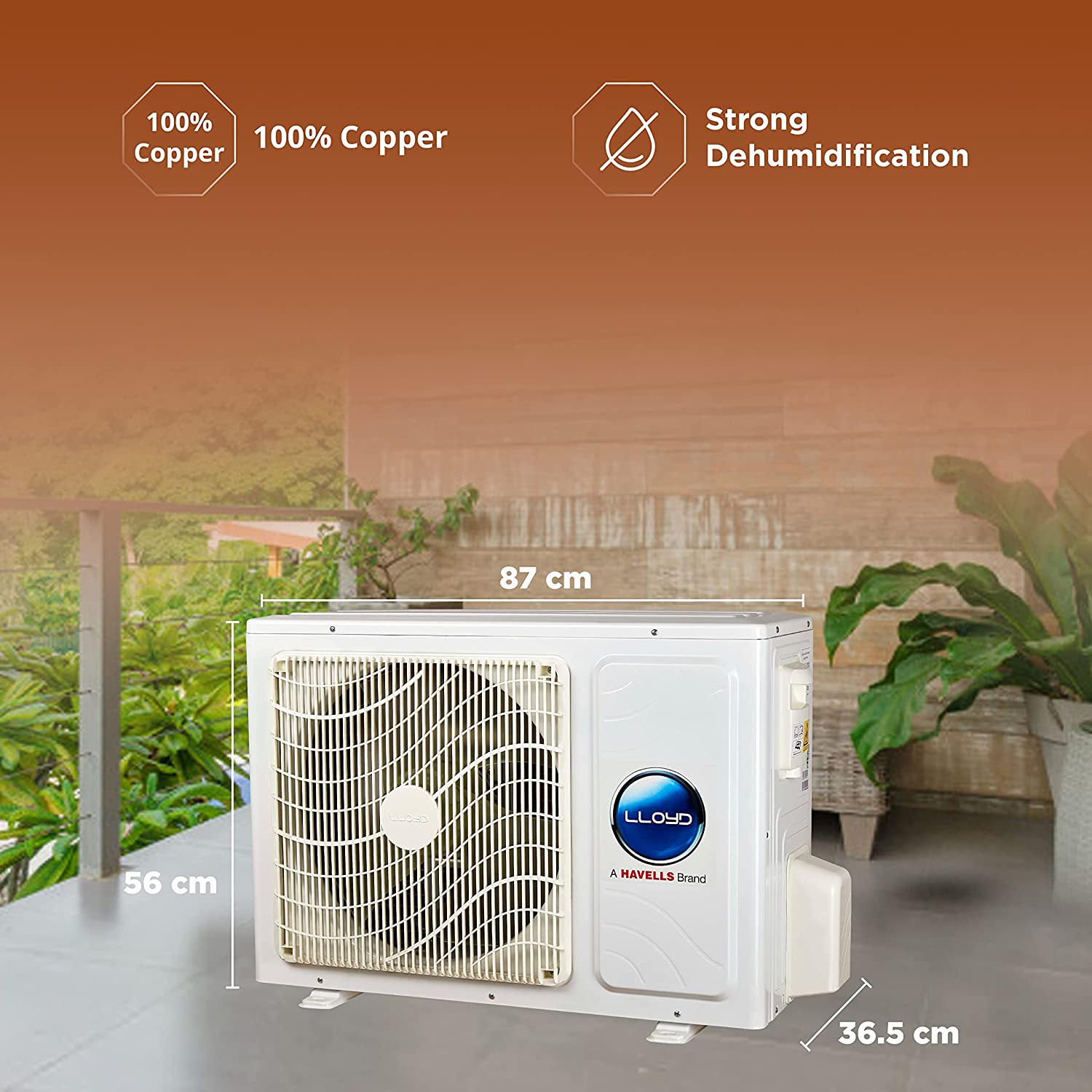 hot and cold 1.5 ton inverter ac