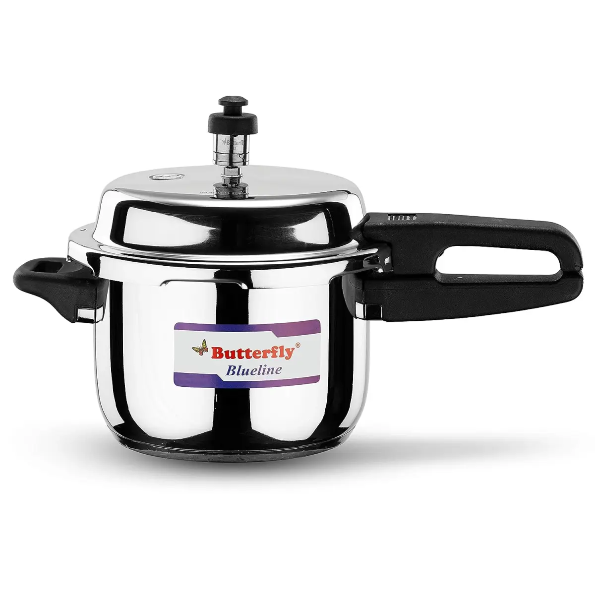 Butterfly Blue Line Stainless Steel Outer Lid Pressure Cooker 3 Litre