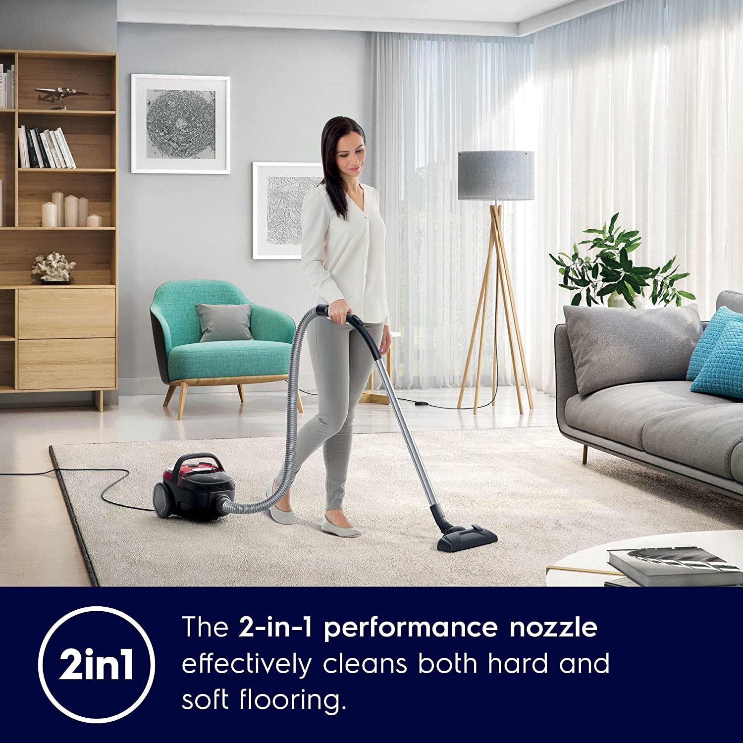 Electrolux Z1231WR Compact Go canister vacuum cleaner