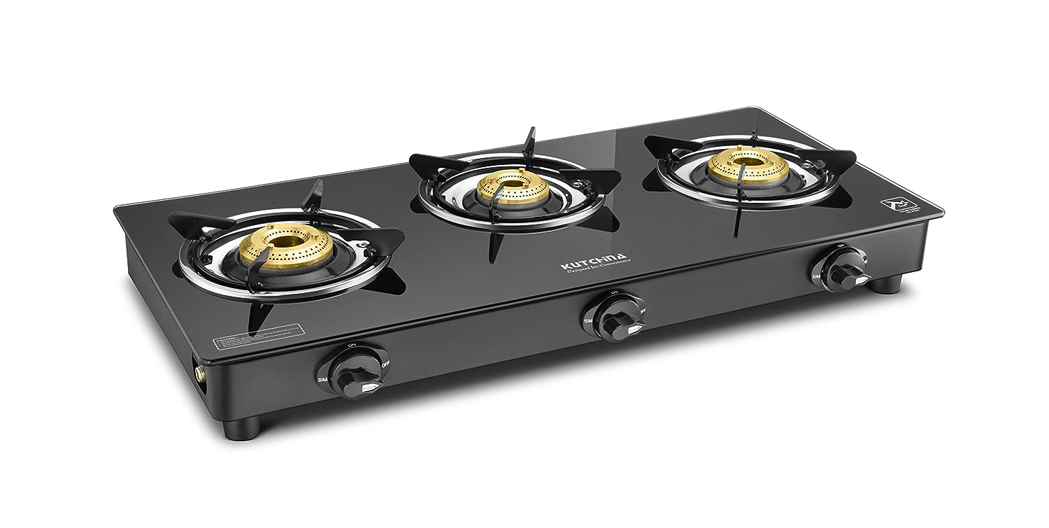 kutchina 3 burner gas stove price list