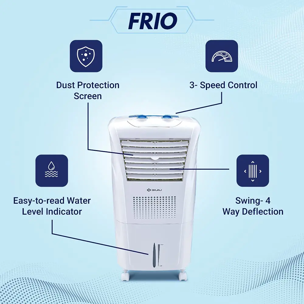 Bajaj frio cooler store how to use