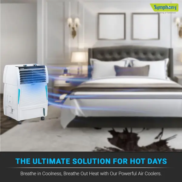 Symphony touch 20 room best sale air cooler