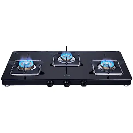 elica gas stove 773 ct vetro