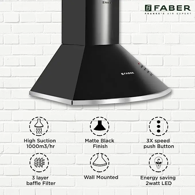 Faber chimney store wattage