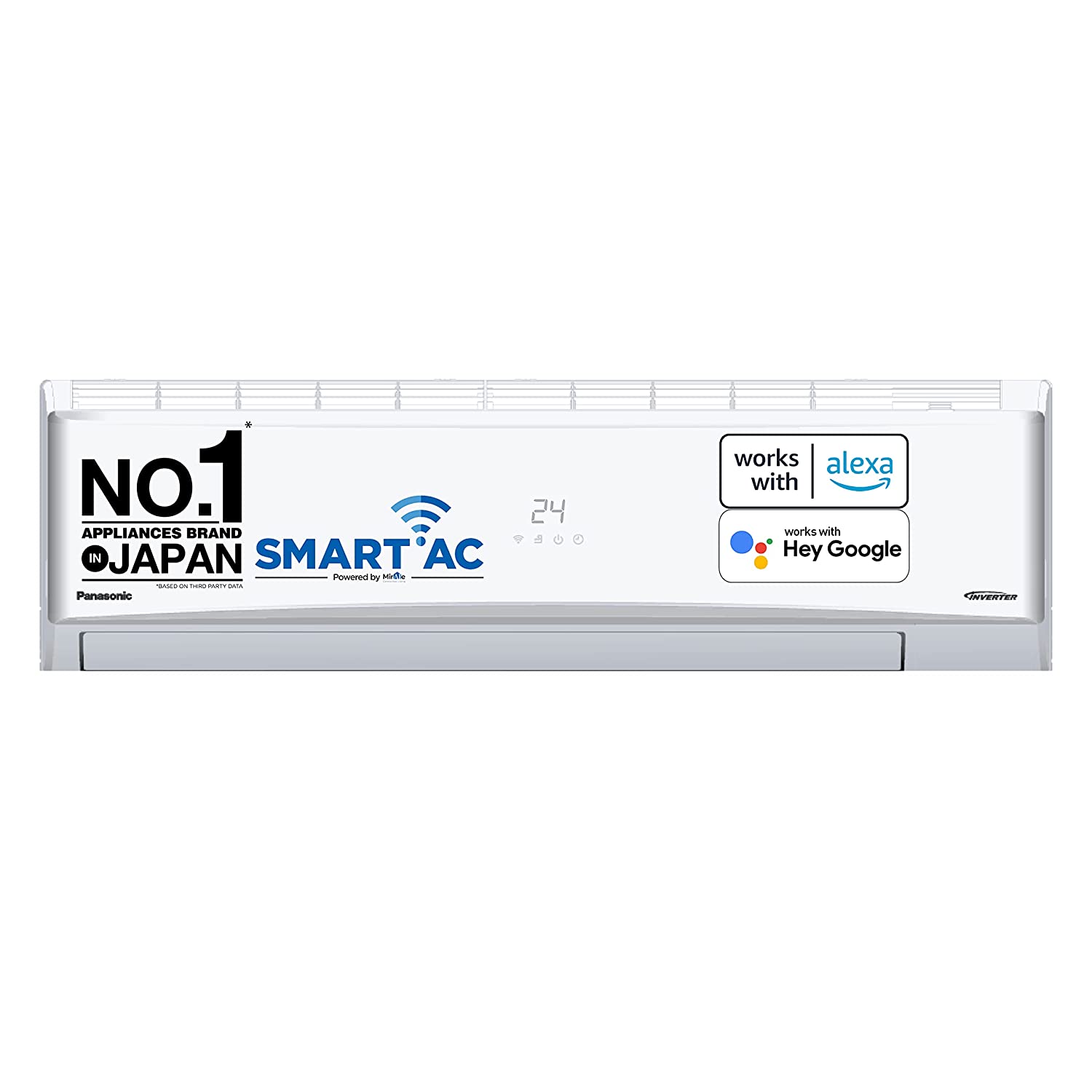 Panasonic 2 Ton 5 Star Wi Fi Inverter Smart Split Ac Copper 7 In 1 Convertible With Additional 7255