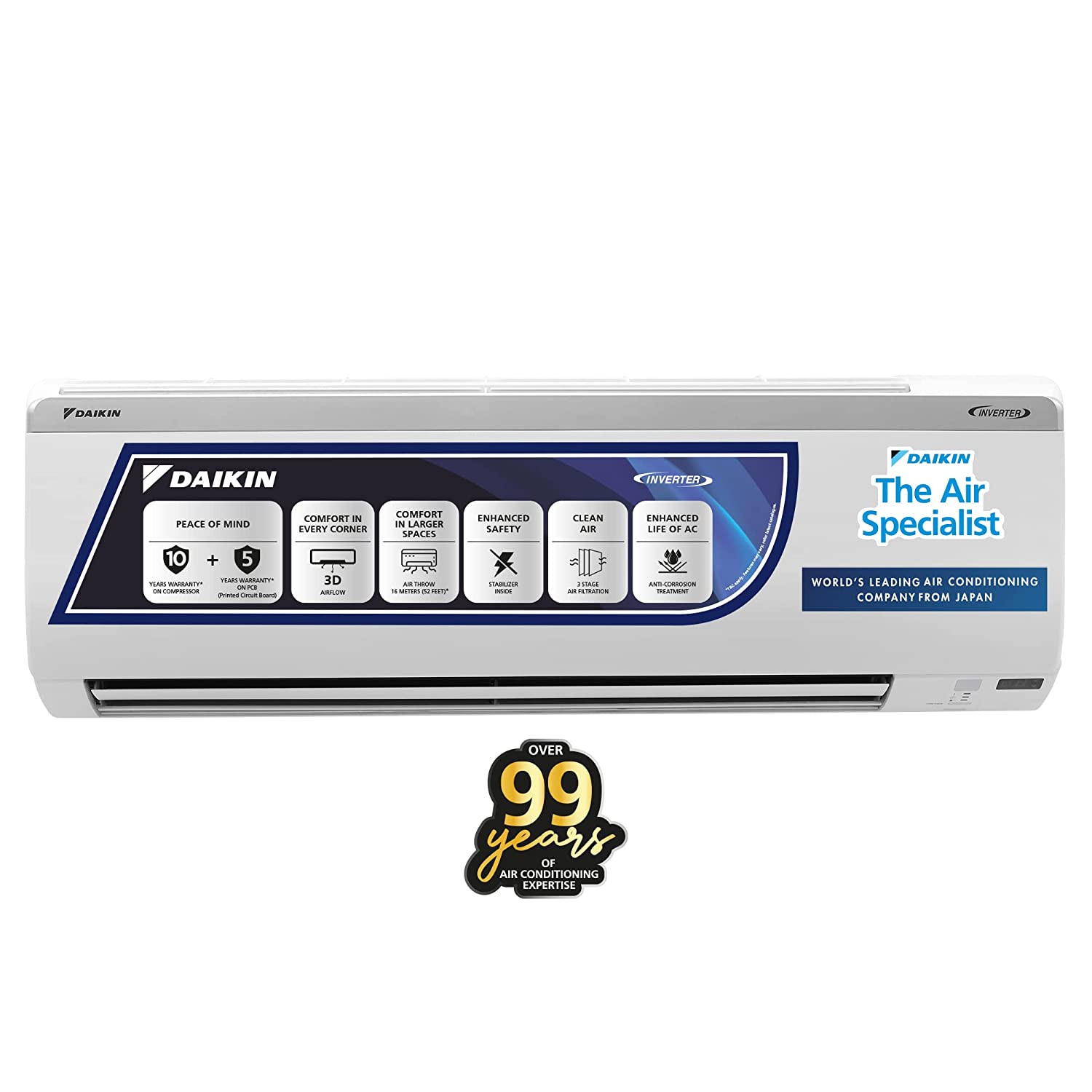 best daikin inverter ac