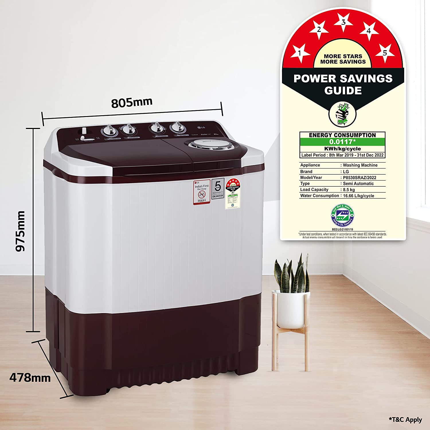 5 star washing deals machine