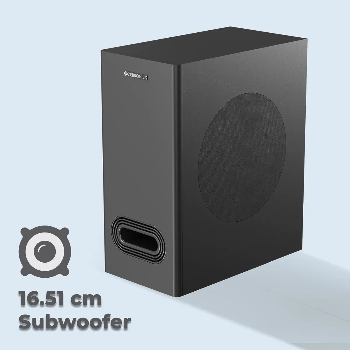 16.5 best sale cm subwoofer