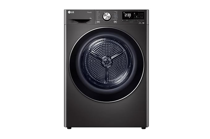 LG DHV09SAB 9 kg dryer product view