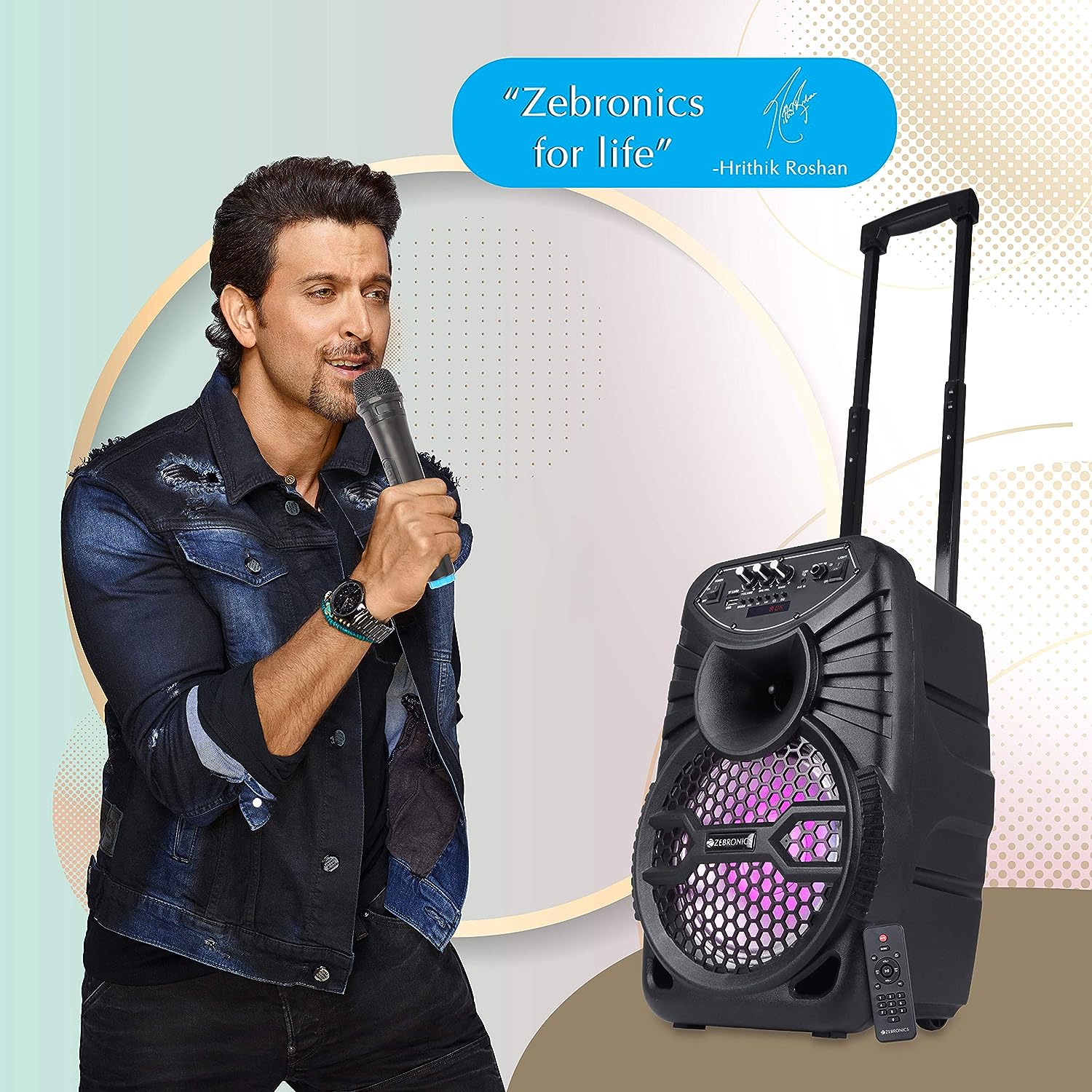 Zebronics wireless mic hot sale