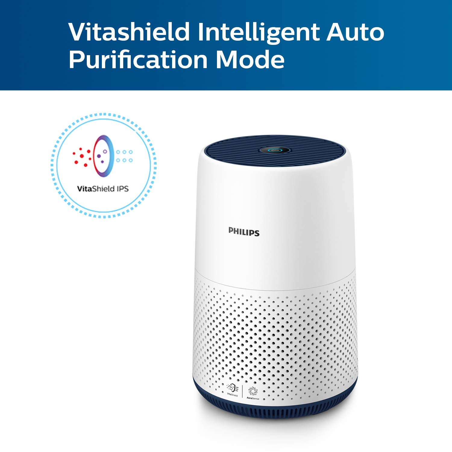 Philips Air Purifier AC0817/20, removes 99.5 particles as small as 0.