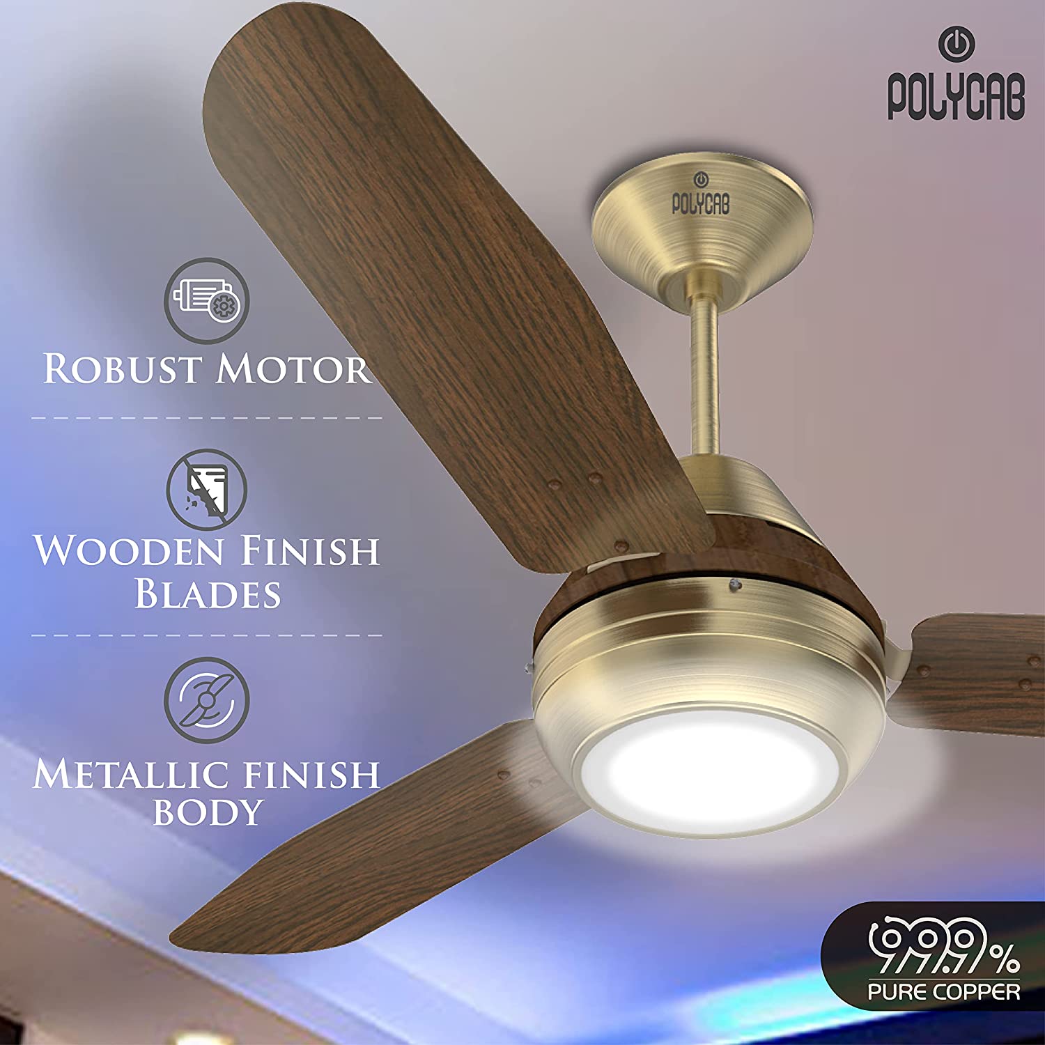 Polycab deals ceiling light