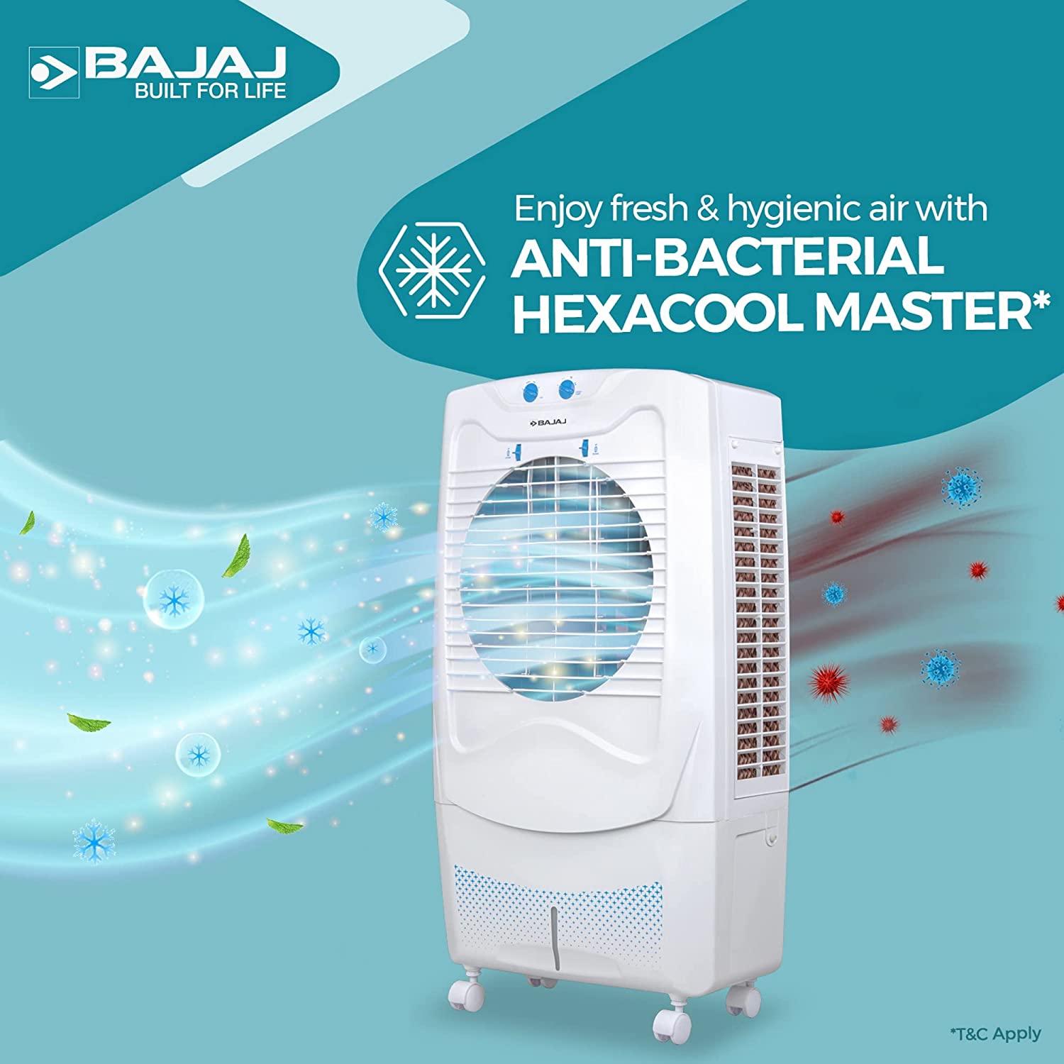 Bajaj cooler best sale 55 dlx price