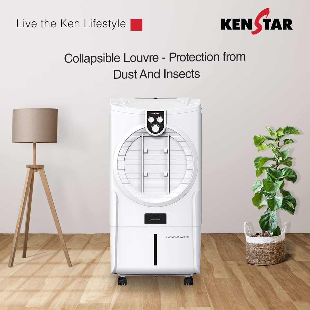 Kenstar Turbocool Neo Hc 70 litres Desert Cooler, Black